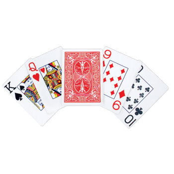 Bicycle Low Vision Pinochle Jumbo Playing Cards