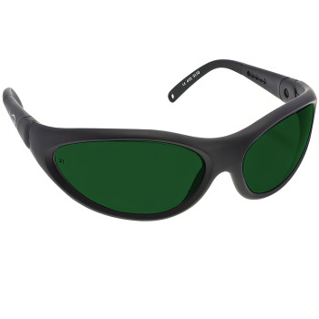 Noir Spectra Shields Wrap Around 4 Percent- Dark Grey-Green