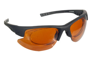 Noir 18 Percent Amber with RX Insert Frame