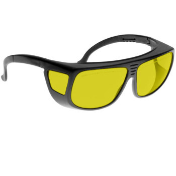 Noir Spectra Shields Medium Adjustable Fitover 77 Percent- Yellow