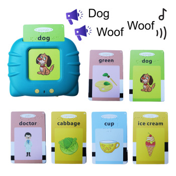 Talking Braille Flash Card, English