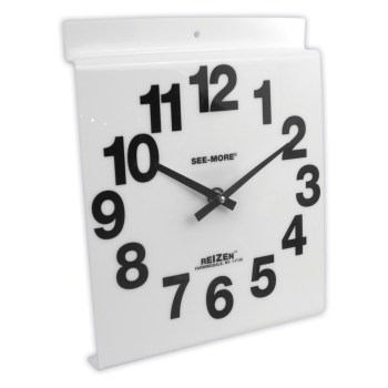 Giant View Low Vision Wall Clock- White Face