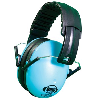 Ems 4 Kids Folding Hearing Protection Earmuffs- Blue