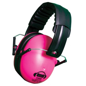 Ems 4 Kids Folding Hearing Protection Earmuffs- Pink
