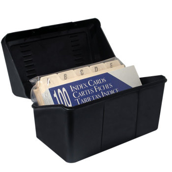 Compact 3 in. x 5 in. Tactile Filing System