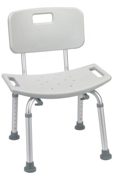 READY SET GO Deluxe Aluminum Shower Chair