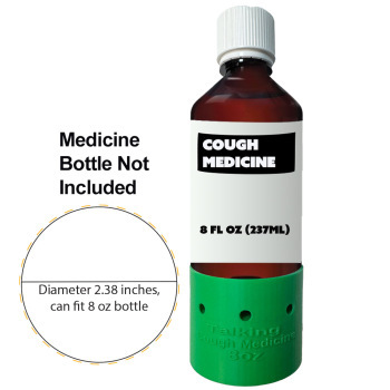 Talking Cough Medicine Bottle Recorder
