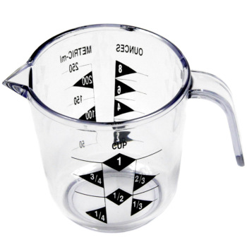 Clear Measuring 1 Cup for Visual Impaired