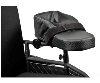 Comfort Wheelchair Armrest with Rotating Base- Left