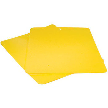 Bendy Low Vision Cutting Board- Yellow- 2-Pack