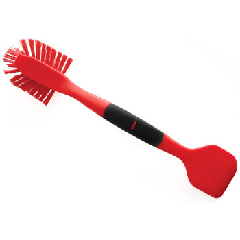 Scrub Brush - Scraper Red