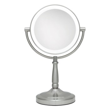 Cordless LED Lighted Vanity Mirror 10x-1x