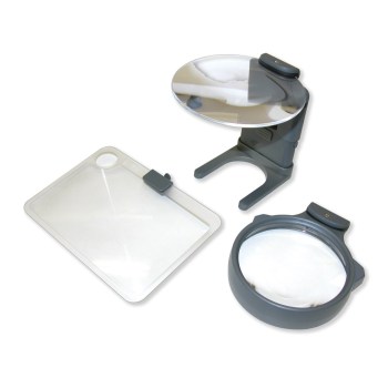 Hands-Free LED Lighted Hobby Magnifier Hands-Free LED Lighted Hobby Magnifier