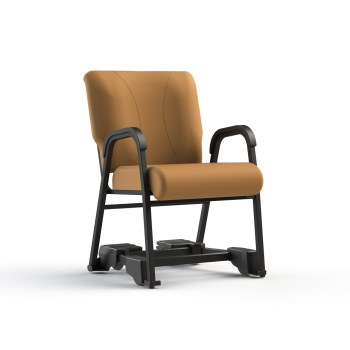 Comfortek Seating Titan Armed Chair Turn and Foot Brake- Luggage- 22in