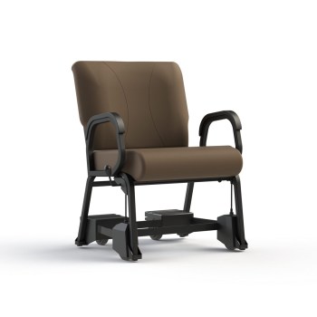 Comfortek Seating Titan Plus+ Turn, Roll, Hand Release-Armed-Java-24in
