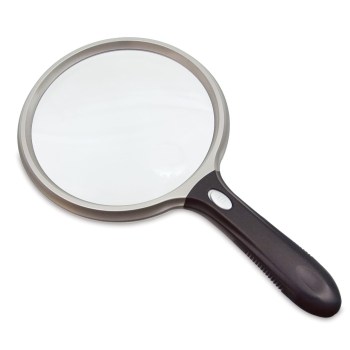 LED Lighted 1.5X with a 4.5 Insert, 5in illuminated magnifier