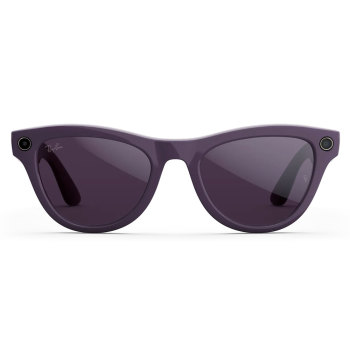 Ray-Ban Meta Skyler Glasses - Gen 2 Mystic Violet Frame - Clear Amethyst Lens
