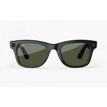 Ray-Ban Meta Glasses - Gen 2 Black Frame - Green Lens