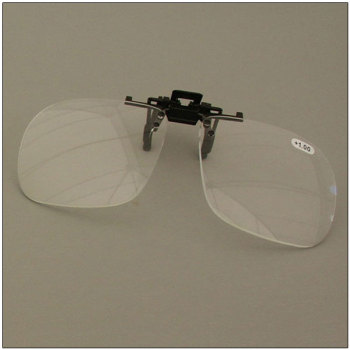 Walters 1.0D Full Frame Clip-On Loupe Magnifier for Spectacle Lens