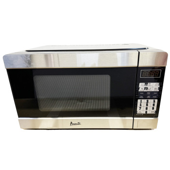 Compact Microwave- Express Cook- Tactile- Stainless Steel