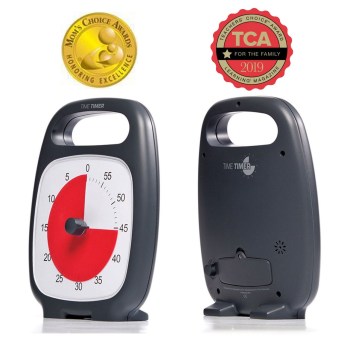 Time Timer Plus- 60 Minute- Charcoal