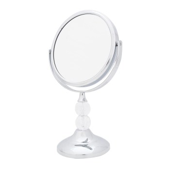 Danielle Midi Mirror 6 inch Clear Stem 5x