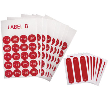 Labels for Reizen Talking Label Identifier- Set B