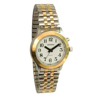 Talking Watch- Ladies- 2 Voices- Bi-Color- Expansion Band