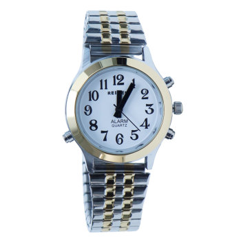 Talking Watch Ladies 2 Voices Bi-Color Expansion Band