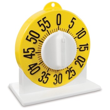 Tactile Low Vision Long Ring Timer with Stand