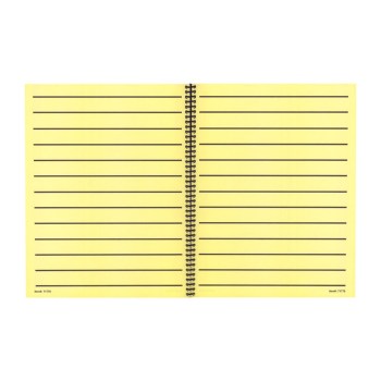 Low Vision Notebook - Bold Lines -White Paper