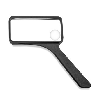 LED Lighted Rectangular Handheld Magnifier