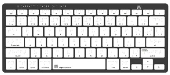Braille Mini Bluetooth Keyboard - Mac
