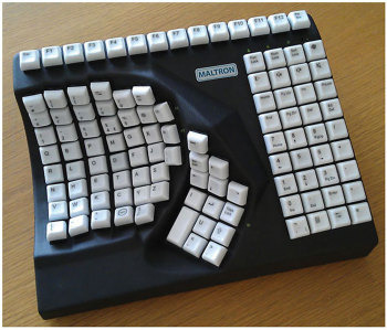 Maltron Keyboards -Left Handed