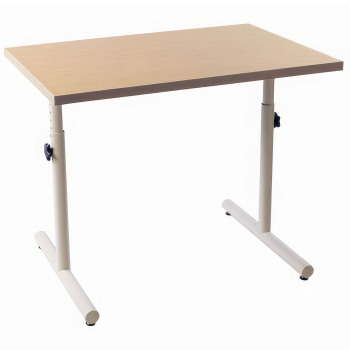 Wheelchair Accessible Table with Knob Adjustment