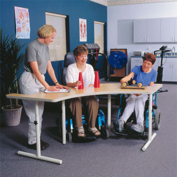 Quarter-Round Therashape Accessible Table