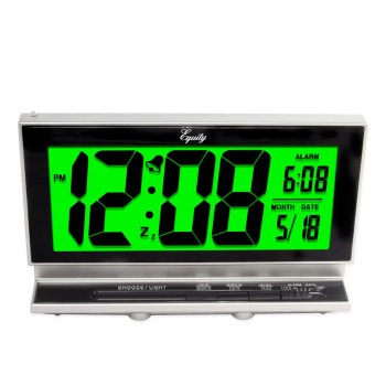 La Crosse LCD Alarm Clock- 2 inches