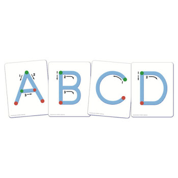 Textured Touch and Trace Cards- Uppercase Letters