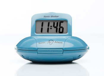 Sonic Shaker Alarm Clock JADE