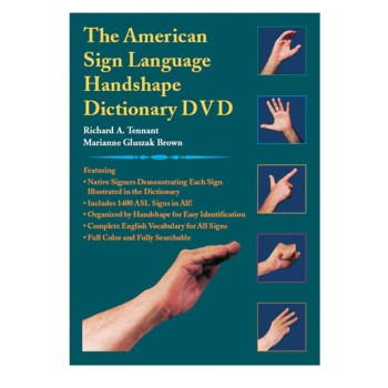 The American Sign Language Handshape Dictionary DVD The American Sign Language Handshape Dictionary DVD