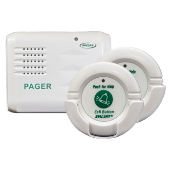 Personal Paging System- 2 Call Button and 1 Pager