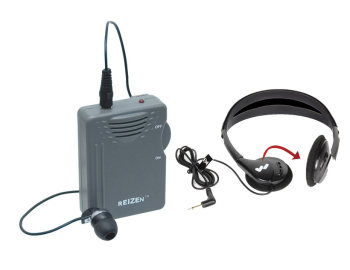 Reizen Loud Ear 110dB Gain Personal Amplifier with Headphones Reizen Loud Ear 110dB Gain Personal Amplifier with Headphones