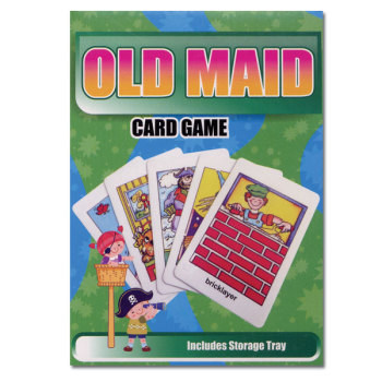 Old Maid Classic Flash Card Matching Game