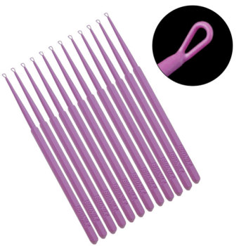 Safe Ear Curettes- Purple- Pack of 50 Safe Ear Curettes- Purple- Pack of 50
