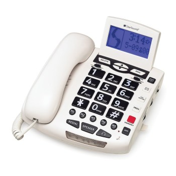ClearSounds 50dB Amplified Speakerphone- White ClearSounds 50dB Amplified Speakerphone- White
