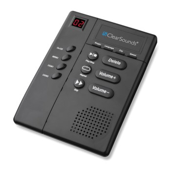 ClearSounds Digital Amplified Answering Machine ClearSounds Digital Amplified Answering Machine