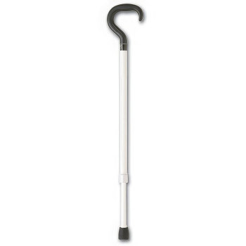 Ambutech Adjustable Support Cane- 29-37in.- White
