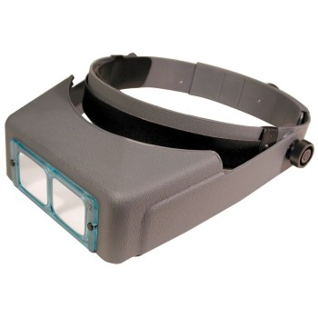 Optivisor Optical Glass Binocular Magnifier - 2 Diopter 1.5X