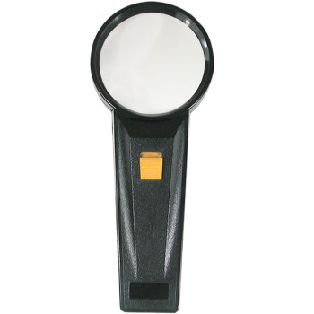 Reizen Illuminated Pocket Magnifier - 2.5x -5x insert  2 inch Dia