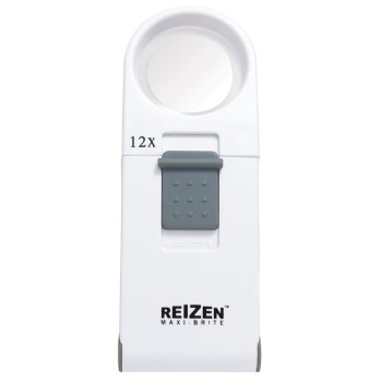 Reizen Maxi-Brite LED Handheld Magnifier - 12X